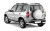 Защита заднего бампера угловая 63мм (НПС)  ВАЗ 2123 "Chevrolet Niva" (2009-н.в.), LADA Niva Travel купить в интернет-магазине tuning63