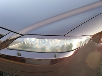 Накладки на фары (реснички) Mazda 6 (2004-2008 г.в.) купить в интернет-магазине tuning63