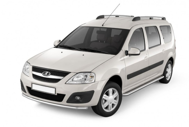 Защита порогов с алюминиевой площадкой 51мм (НПС) LADA Largus (2012-н.в.) купить в интернет-магазине tuning63 Защита порогов с алюминиевой площадкой 51мм (НПС) LADA Largus (2012-н.в.) купить в интернет-магазине tuning63
