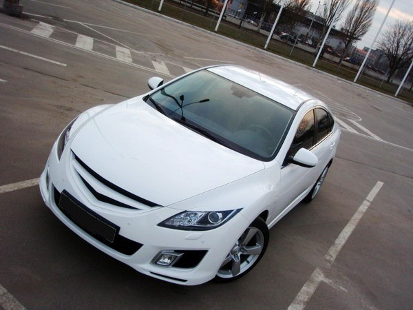 Накладки на фары (реснички) Mazda 6 (2008-2012 г.в.) купить в интернет-магазине tuning63