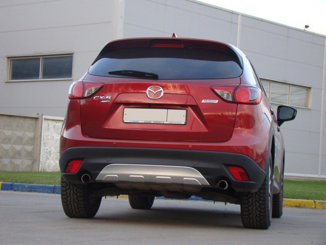 Диффузор заднего бампера Mazda CX-5 (2011-2016 г.в.) купить в интернет-магазине tuning63