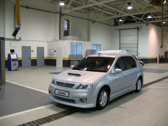 Бампер передний с решёткой "Power DM 2" Renault Logan купить в интернет-магазине tuning63 Бампер передний с решёткой "Power DM 2" Renault Logan купить в интернет-магазине tuning63