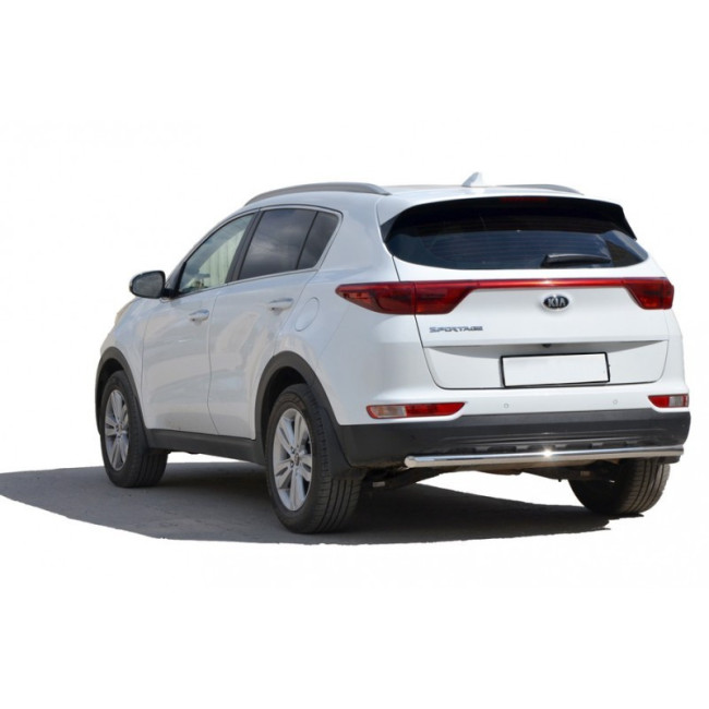Защита заднего бампера «Коромысло» (d51) для Kia Sportage (2016-н.в.) купить в интернет-магазине tuning63