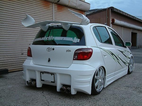 спойлер vitz 130