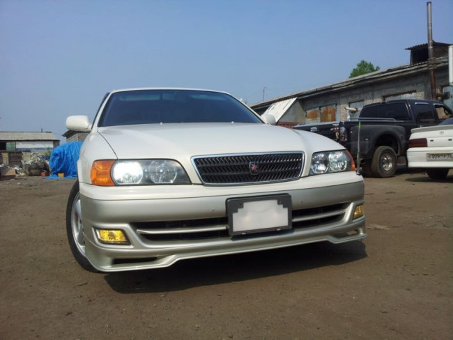 Накладка на передний бампер (сток) Toyota Chaser (100) купить в интернет-магазине tuning63