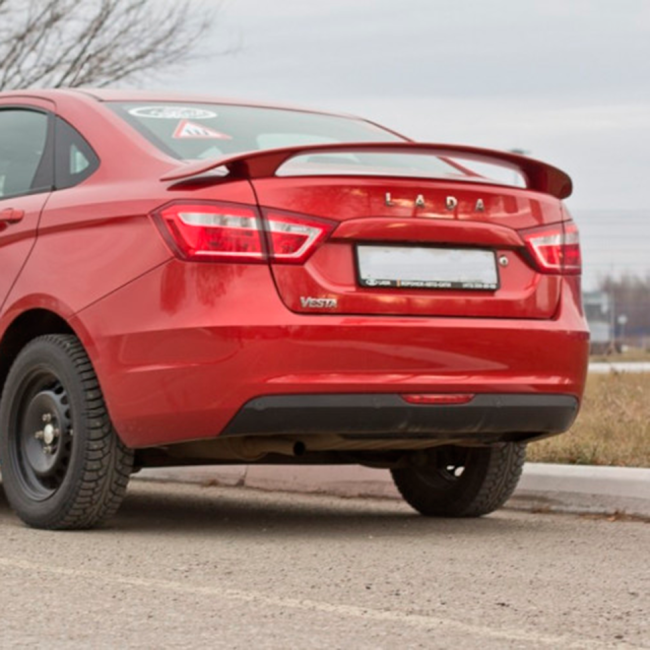 Спойлер - Спорт "АртФорм" (в цвет автомобиля) LADA Vesta (2016-н.в.), седан купить в интернет-магазине tuning63