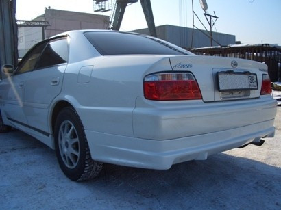 Накладка на задний бампер "TRD" Toyota Chaser (100) купить в интернет-магазине tuning63
