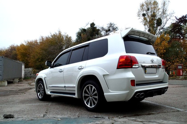 Спойлер верхний "WALD" Toyota Land Cruiser 200 купить в интернет-магазине tuning63