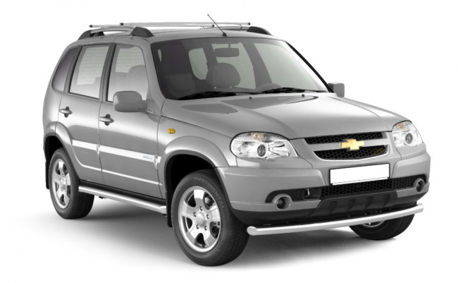 Рейлинги с попереч.проф.1,35 "Усиленный" ВАЗ 2123 "Chevrolet Niva" (2002-н.в.), LADA Niva Travel купить в интернет-магазине tuning63