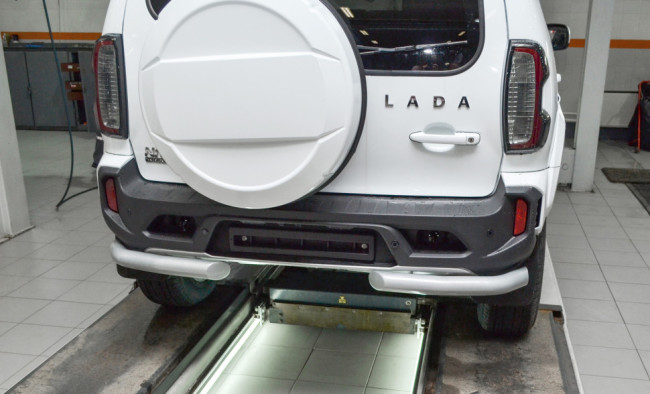 Защита заднего бампера угловая Ø63мм ИСКРА (ППК) LADA Niva Travel 2021-н.в. / LADA NIVA 2020-н.в. / CHEVROLET Niva 2009-2020 купить в интернет-магазине tuning63 Защита заднего бампера угловая Ø63мм ИСКРА (ППК) LADA Niva Travel 2021-н.в. / LADA NIVA 2020-н.в. / CHEVROLET Niva 2009-2020 купить в интернет-магазине tuning63