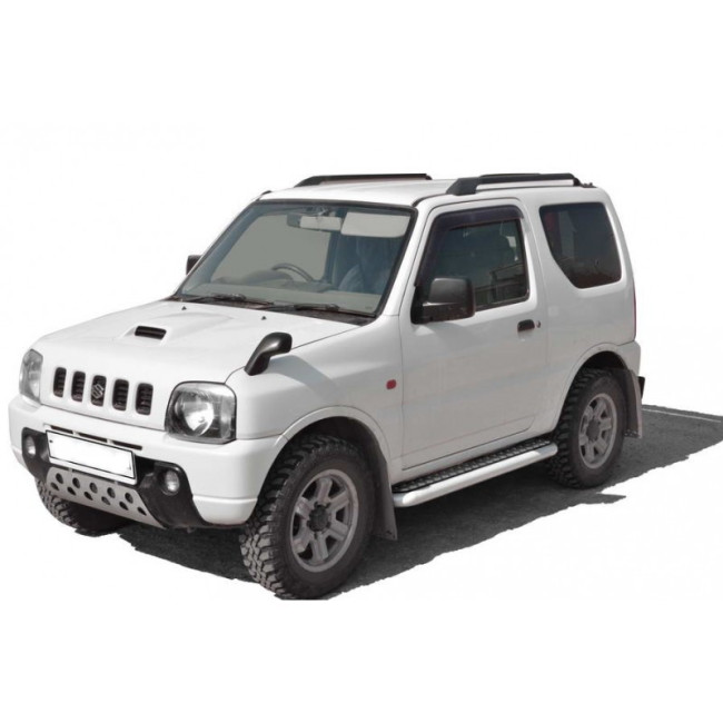 Защита порогов с алюминиевым листом (d63,5) для Suzuki Jimny купить в интернет-магазине tuning63