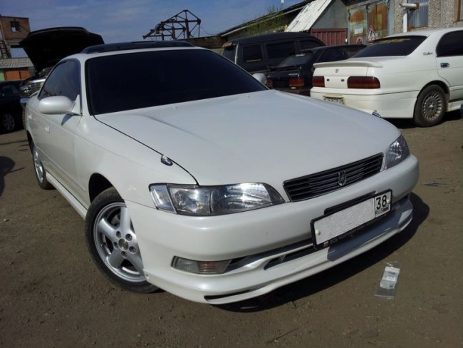 Накладка на передний бампер (сток) Toyota Mark II (90) купить в интернет-магазине tuning63