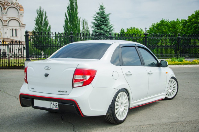 Аэродинамический обвес "Флагман" для ВАЗ 2190 "LADA Granta" купить в интернет-магазине tuning63