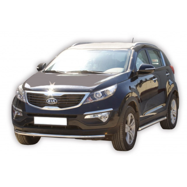 Защита порогов «Труба» (d63,5) для Kia Sportage (2010-2015) купить в интернет-магазине tuning63