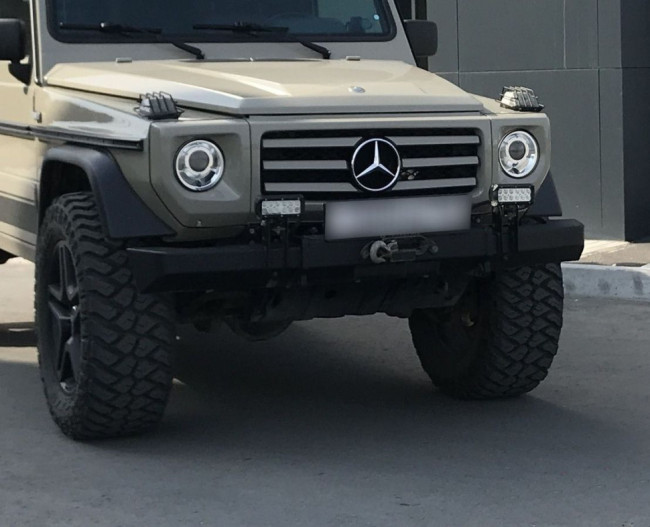 Накладки фар и передняя решетка (face lift) для Mercedes-Benz G-class купить в интернет-магазине tuning63