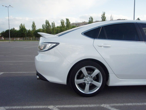 Спойлер "Sport" на крышку багажника Mazda 6 (2008-2012 г.в.) Hatchback купить в интернет-магазине tuning63
