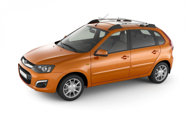 Рейлинги с поперечинами усиленные ВАЗ 1119 "LADA Kalina"  (2004-2013 г.в.), 2192 "LADA Kalina 2" (2013-2018 г.в.) купить в интернет-магазине tuning63