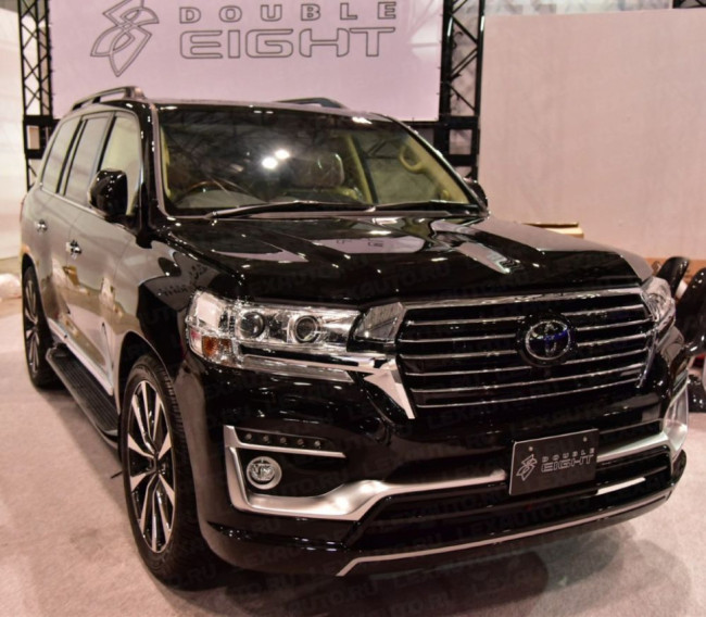 Бампер передний "Double Eight" для Toyota Land Cruiser 200 (Рестайлинг) купить в интернет-магазине tuning63