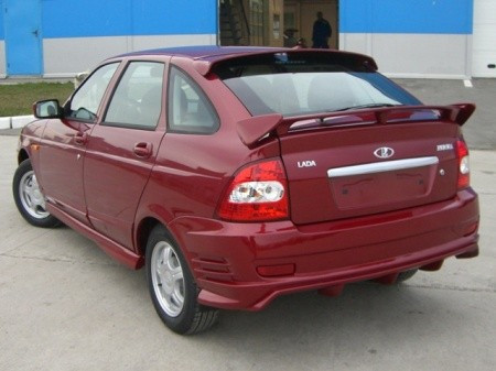 Бампер задний "Матэ-спорт" для ВАЗ 2172 "LADA Priora" купить в интернет-магазине tuning63