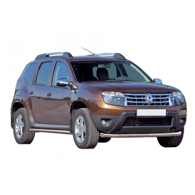 Защита порогов «Труба» (d63,5) для Renault Duster (2011-2016) купить в интернет-магазине tuning63