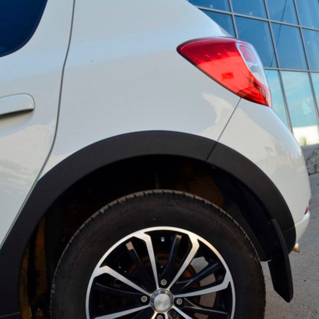 Накладки на арки "KART RS NEW" для Renault Sandero NEW купить в интернет-магазине tuning63 Накладки на арки "KART RS NEW" для Renault Sandero NEW купить в интернет-магазине tuning63